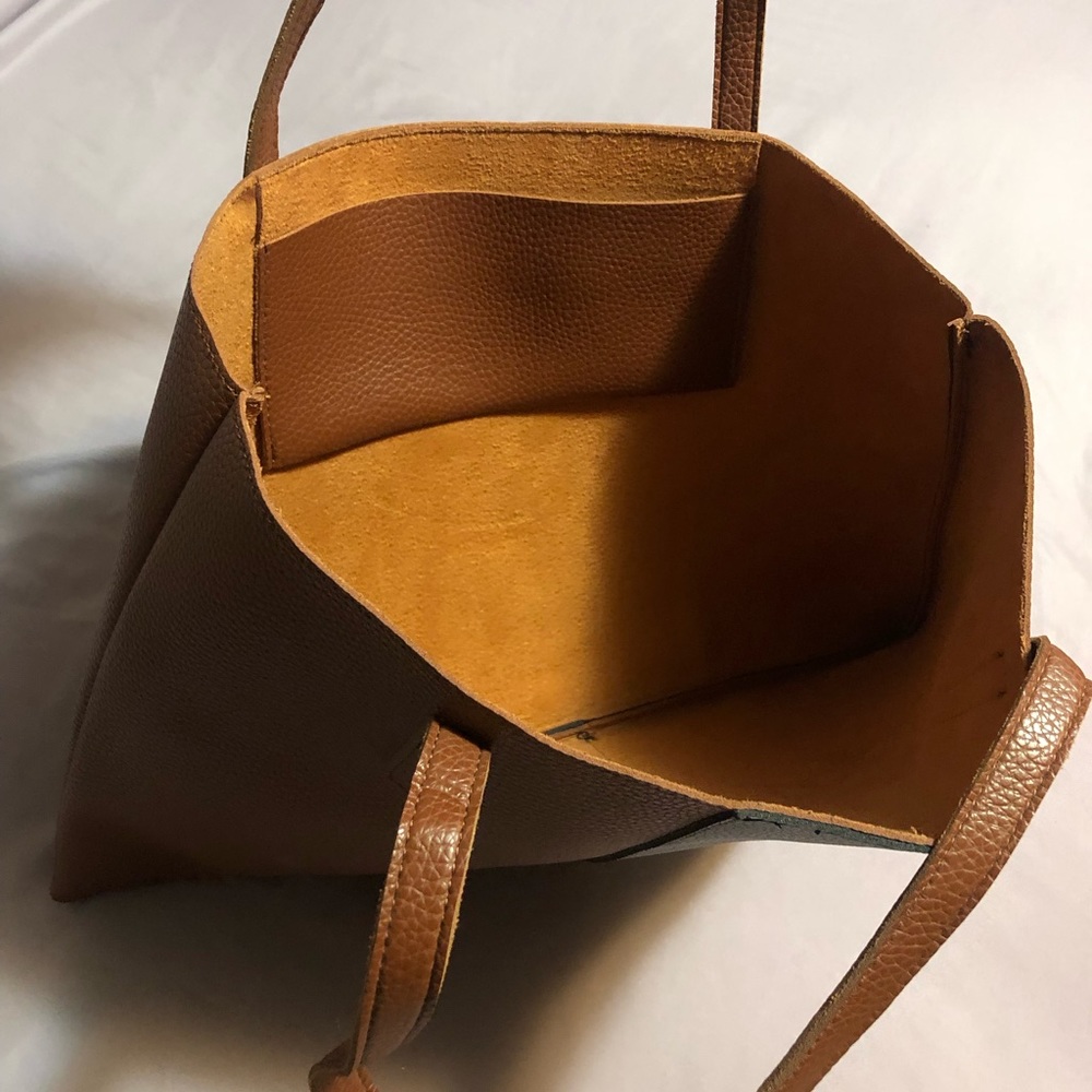 Vince Camuto Vegan Leather Tote - Picture 5 of 7